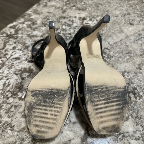 Size 7.5 KISMIT Steve Madden Tribute Inspired Heels Black - Picture 3 of 7